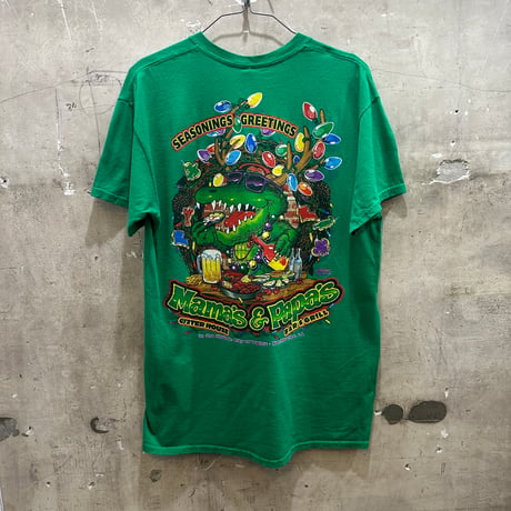 used MAMA'S&PAPA'S CROCODILE TEE
