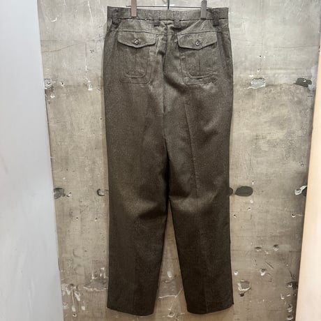 deadstock SILVERSILK TUCK PANTS