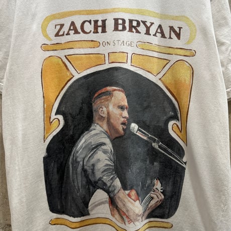 used ZACH BRYAN TEE