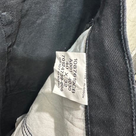 used RUSTLER BLACK DENIM