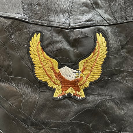 used DIAMOND PLATE BUFFALO LEATHER VEST