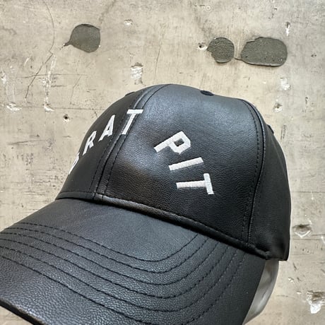 BRAT SYNTHETIC LEATHER CAP