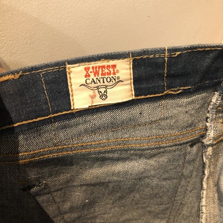 used CANTON X WEST DENIM