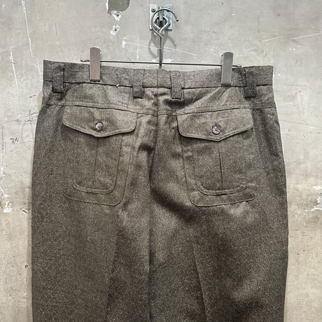 deadstock SILVERSILK TUCK PANTS