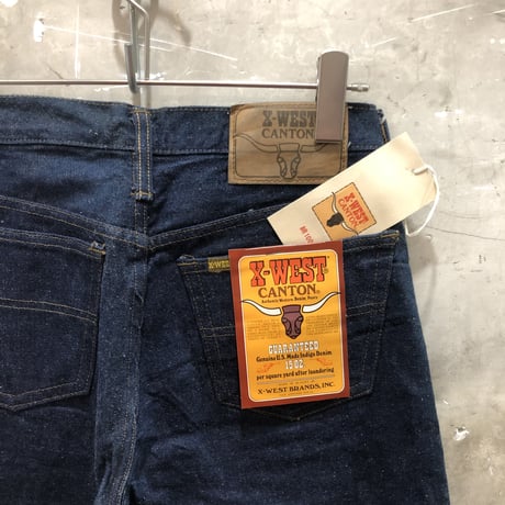 deadstock 60s X-WEST CANTON DENIM