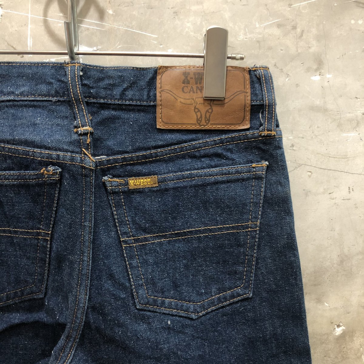 60s vintage デニム canton x-west deadstock 60s X-WEST CANTON DENIM | if you want