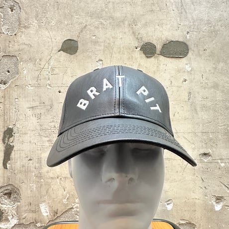 BRAT SYNTHETIC LEATHER CAP