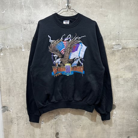 used 90〜00s WE NEED GOD IN AMERICA SWEAT