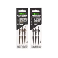 KORDA  レッドコアリーダーズ ハイブリッドレッドクリップ QCスイベル 50cm