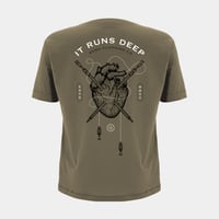 KUMU ブラッドライン Tシャツ