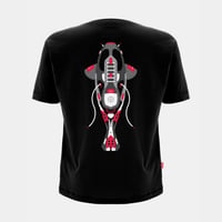 KUMU ステッチアップ Tシャツ
