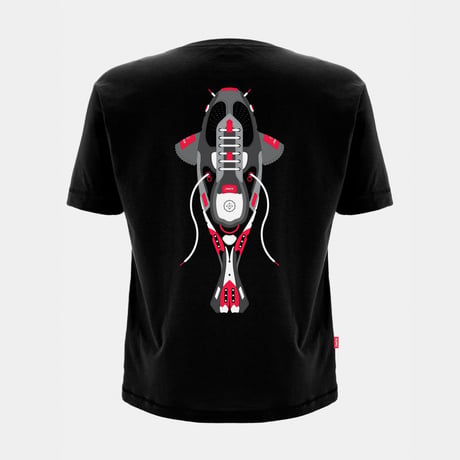KUMU ステッチアップ Tシャツ