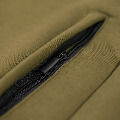 KUMU  コクーン スウェットショーツ KHAKI
