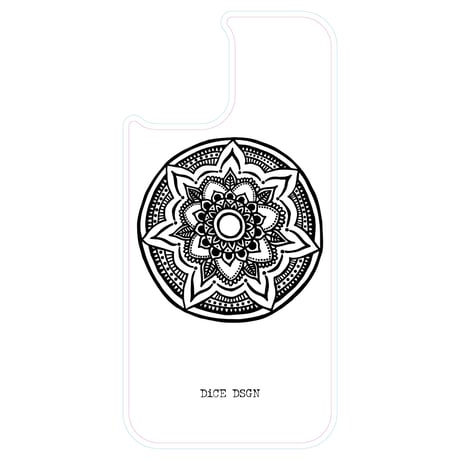 "Mandala A" iPhoneケース