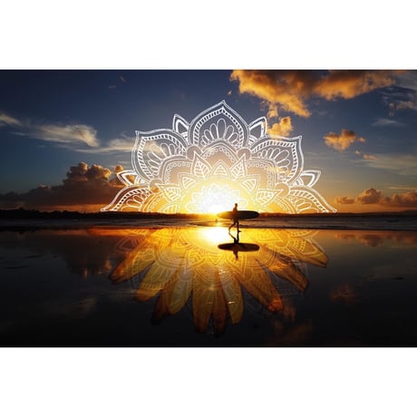 Sunset Flower Tee