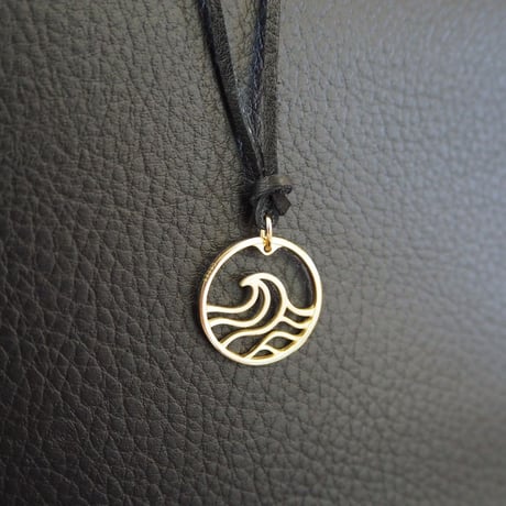 Wave Coin [K10 / K18 / Pt900]