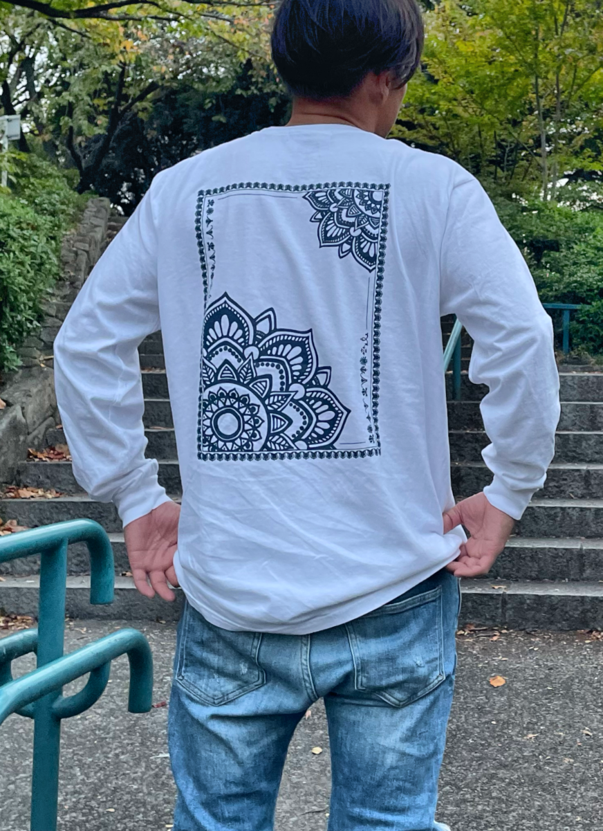 Sunflower ロンT【Square】 | DiCE DSGN