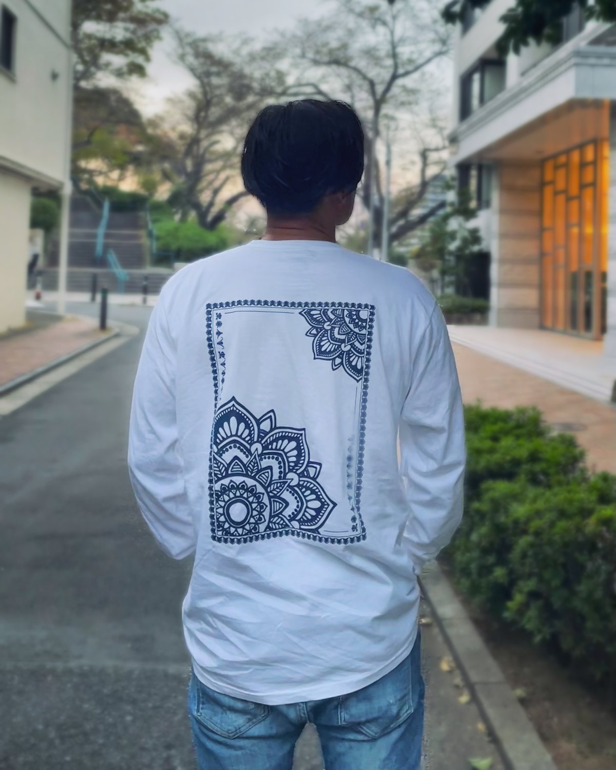 Sunflower ロンT【Square】 | DiCE DSGN