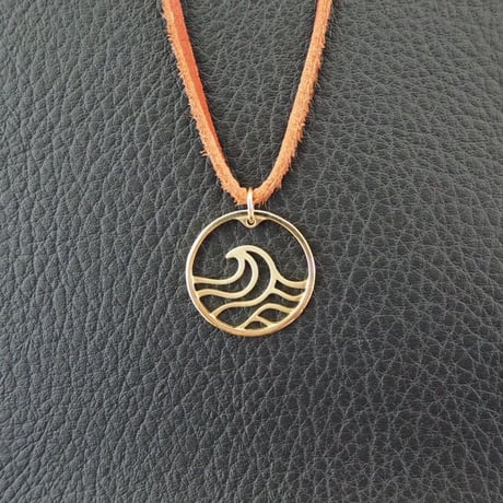 Wave Coin [K10 / K18 / Pt900]