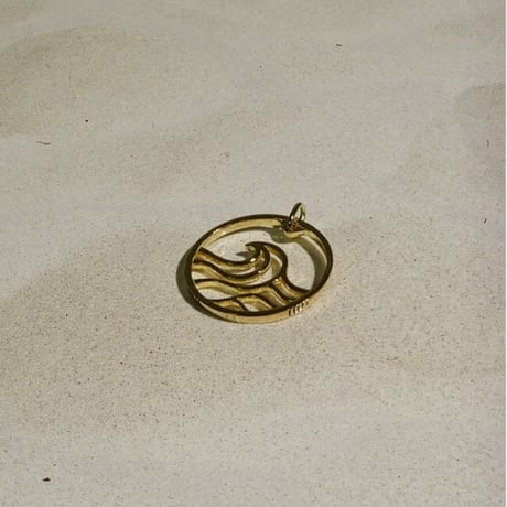 Wave Coin [K10 / K18 / Pt900]