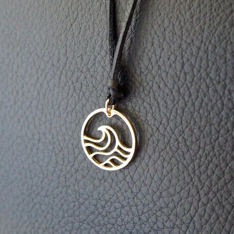 Wave Coin [K10 / K18 / Pt900]