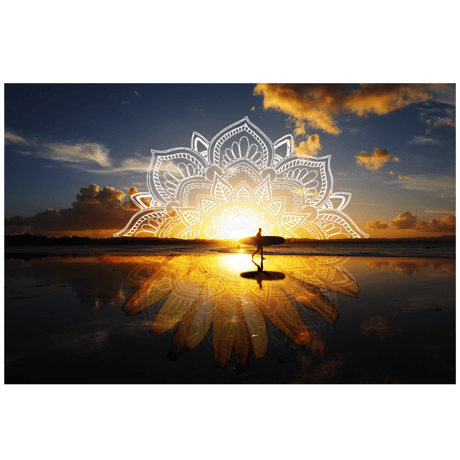Sunset Flower Wall【PC】