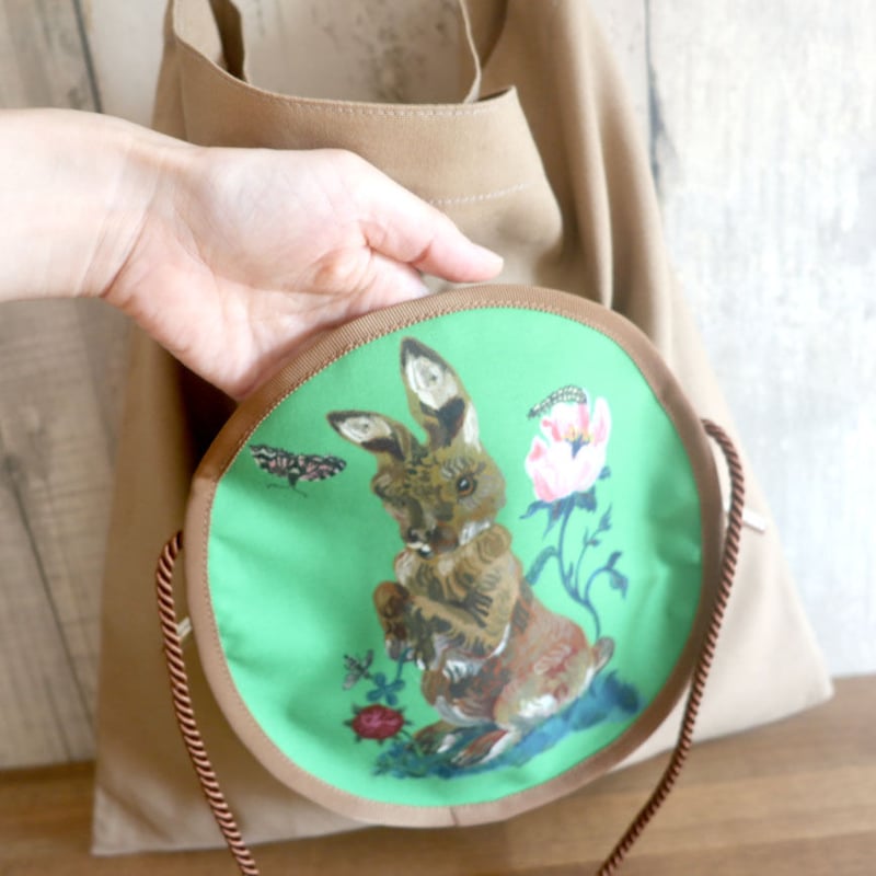 Nathalie Lete × mYmI ラパン オーバル ポケッタブルショルダー  