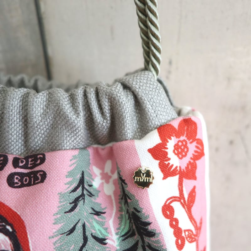 Nathalie Lete × mYmI ドロストショルダー 赤ずきん柄 | mYmI