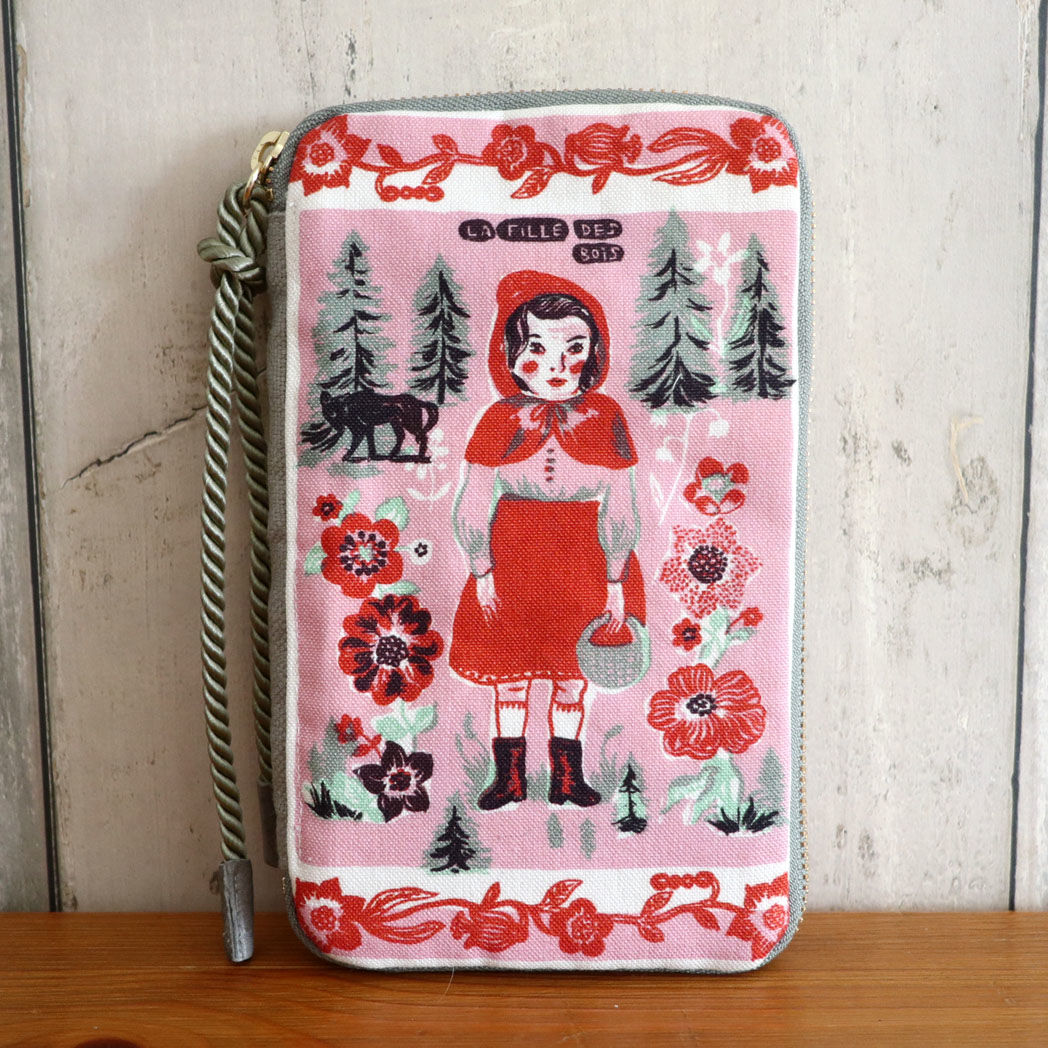 Nathalie Lete × mYmI 手帳ケース 赤ずきん柄 | mYmI