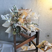 botanical  bouquet boutonniere set