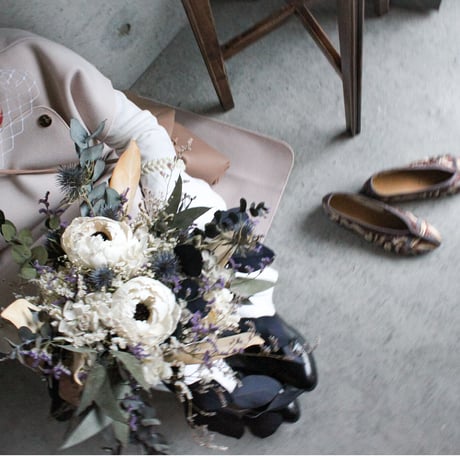 bouquet boutonniere set  白練shironeri