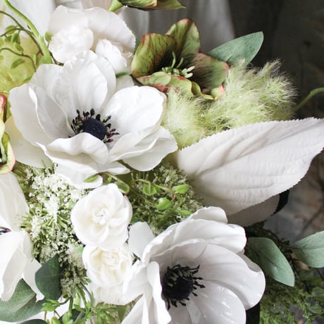 artificial flower bouquet   set.