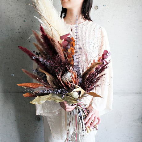 botanical  bouquet boutonniere set