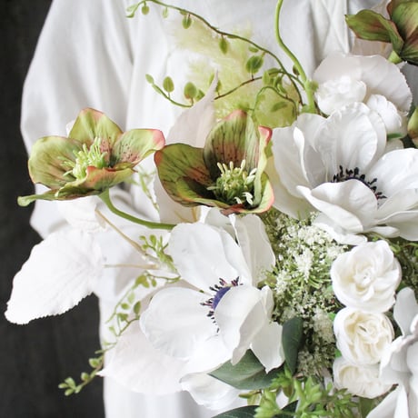 artificial flower bouquet   set.
