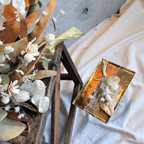 botanical  bouquet boutonniere set