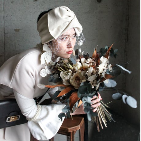 bouquet boutonniere set 黄櫨染 kourozen