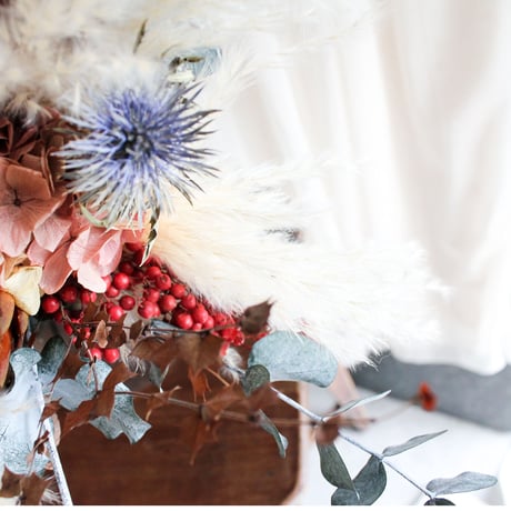 bouquet boutonniere set 栗梅kuriume