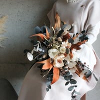 bouquet boutonniere set 黄櫨染 kourozen
