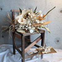 botanical  bouquet boutonniere set