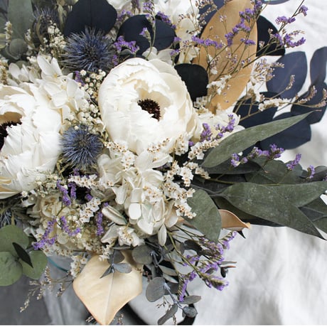 bouquet boutonniere set  白練shironeri