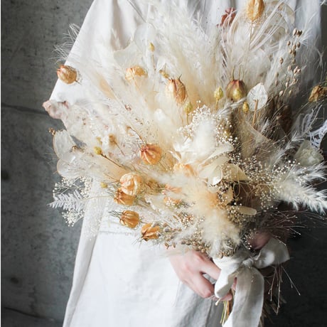 botanical  bouquet  white set