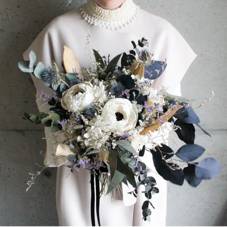 bouquet boutonniere set  白練shironeri