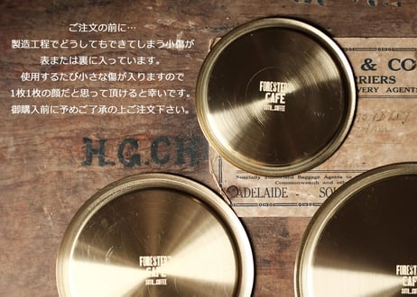 BRASS PLATE （Ｍサイズ）