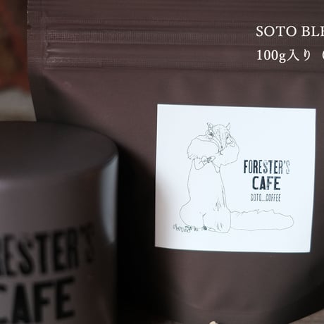 COFFEE CAN＆SOTO BLEND（100g×2パック）（プレゼント付き）