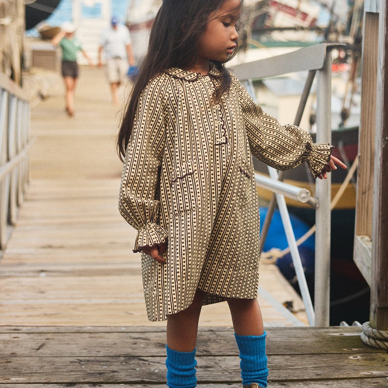Misha & Puff / Over-Knee Sock - Cerulean | hi h