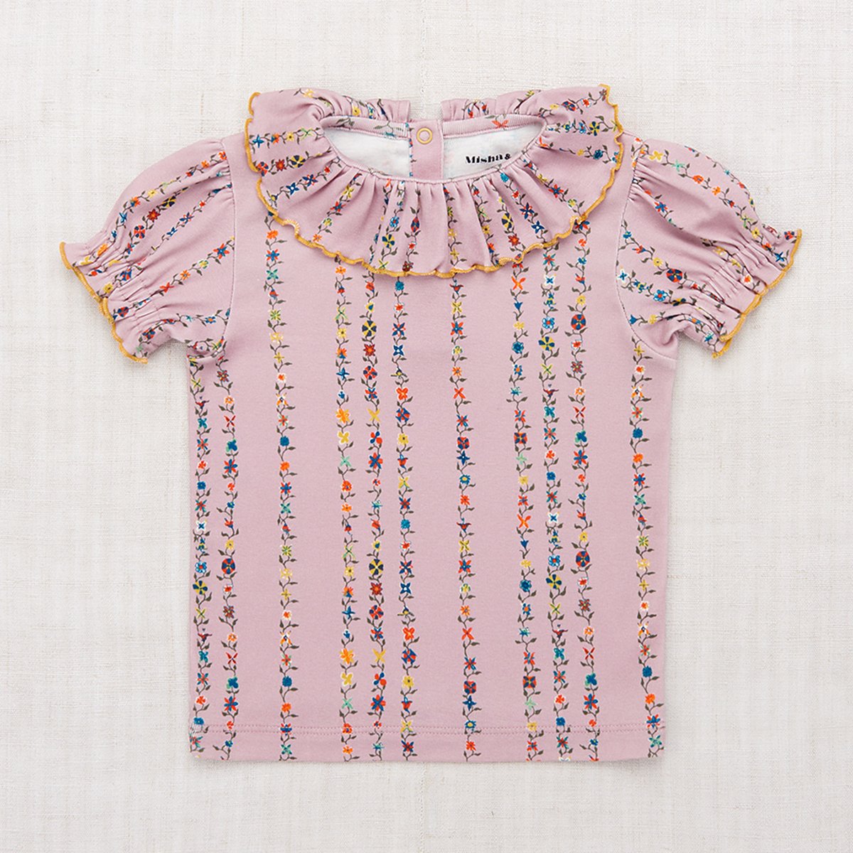 Misha & Puff / Balloon Sleeve Paloma Tee - Plum Misha & Puff / Balloon Sleeve Paloma Tee - Plum