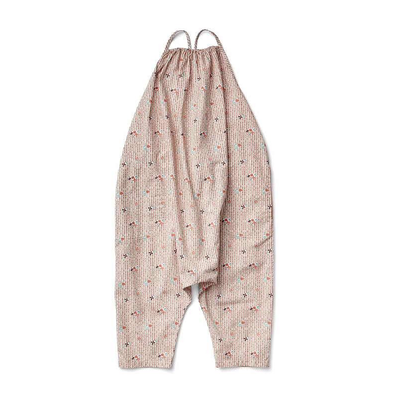 SOOR PLOOM / INES ROMPER - FLOWER RIBBON PRINT 