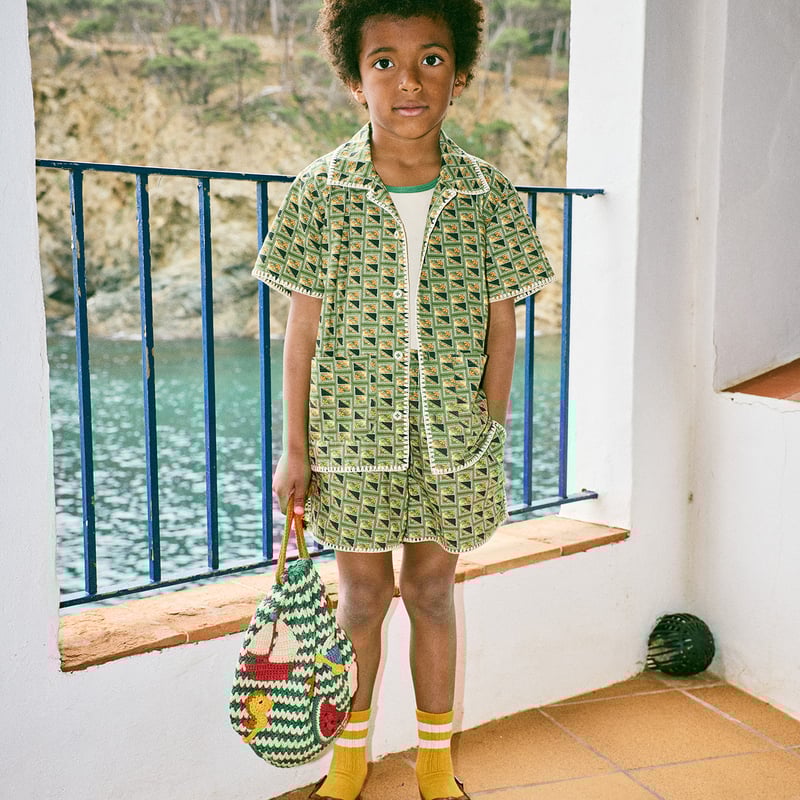 Misha & Puff / Seaside Drawstring Bag - Lawn |