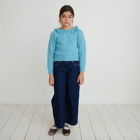 Bebe Organic / Bette Sweater - Blue Mohair