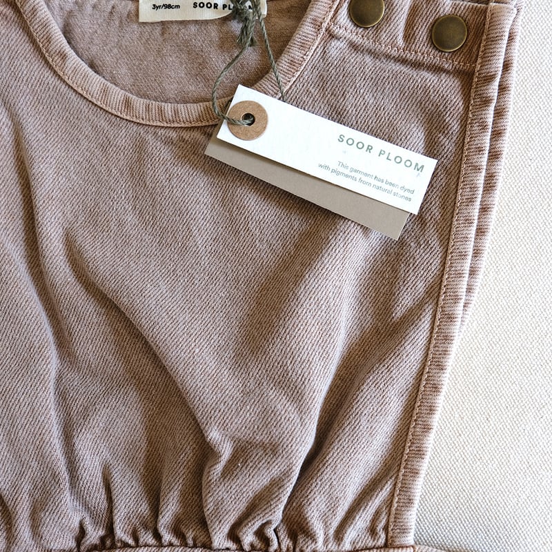 SOOR PLOOM / Tippi Pinafore - Pedra | hi heidi SOOR PLOOM / Tippi Pinafore - Pedra | hi heidi